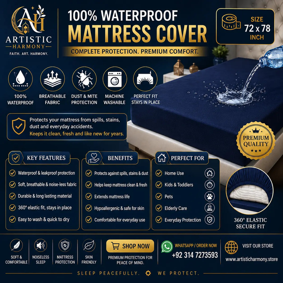 Waterproof Mattress Cover